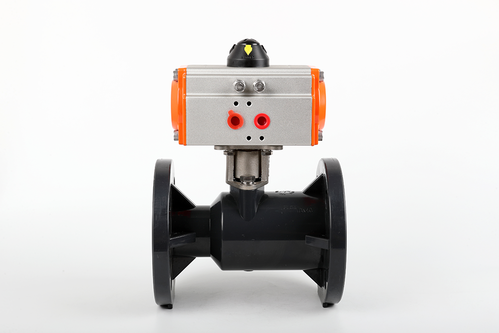 大岭山镇气动法兰一体球阀